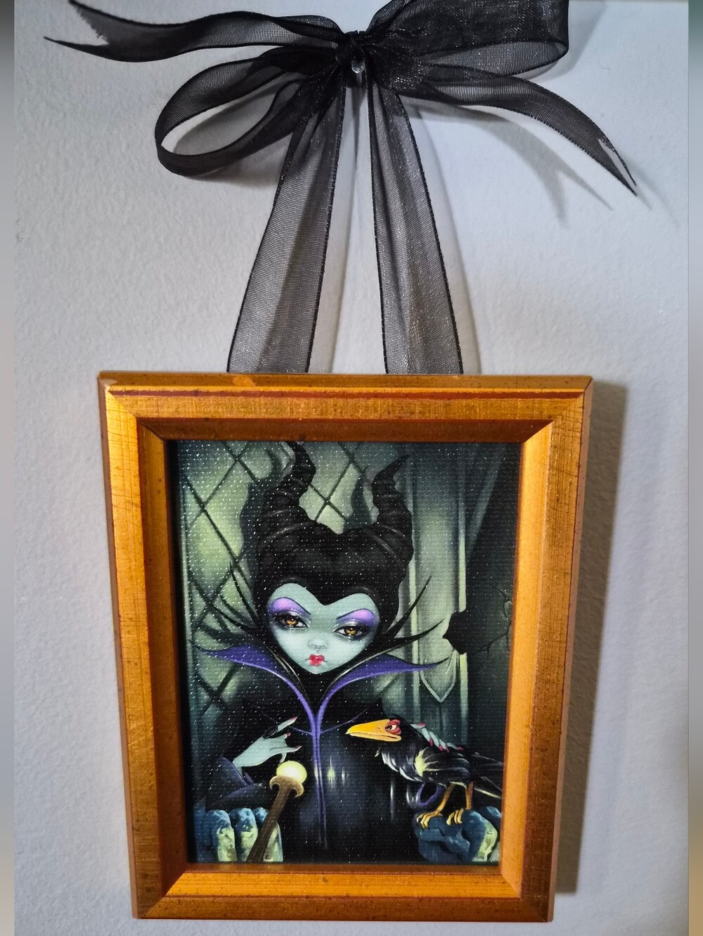 Disney WonderGround Gallery Mini Canvas "Mistress of All Evil" by Mab Graves
